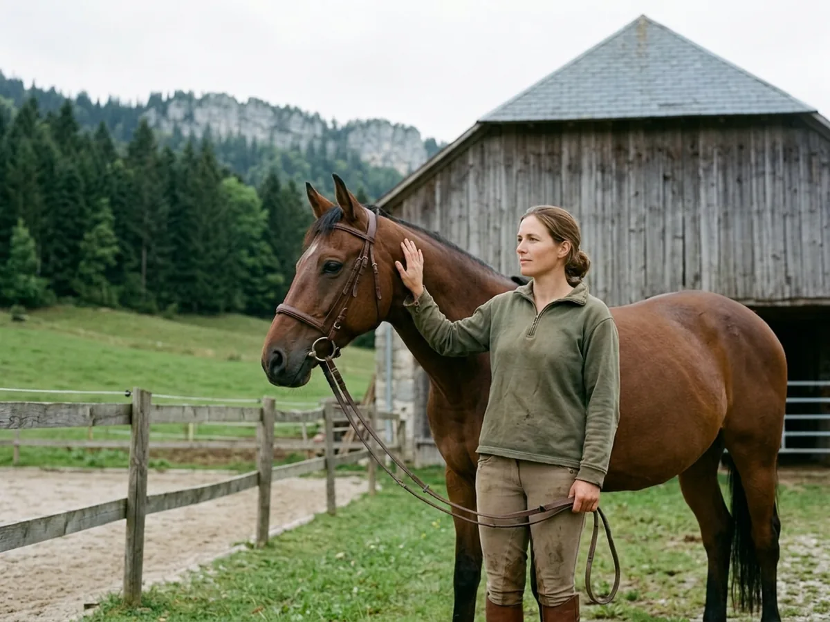 Cours d'équitation à Crempigny-Bonneguête, Haute-Savoie