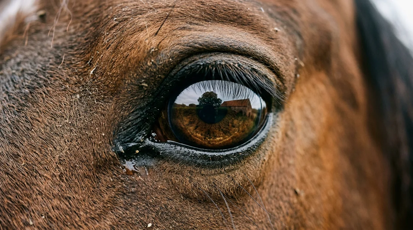 Un regard de cheval, Écurie des Princes, Crempigny-Bonneguête