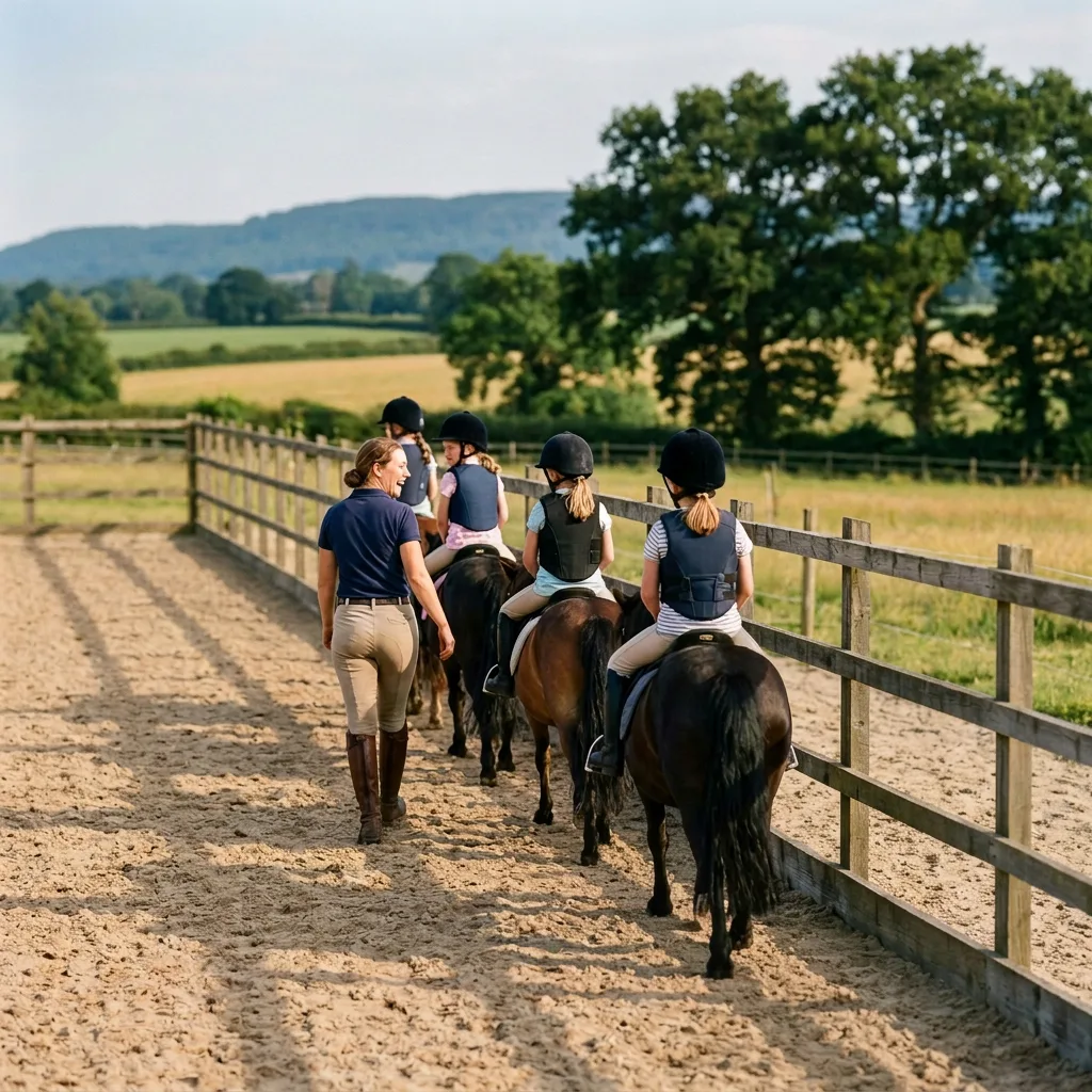 Cours de poney à Crempigny-Bonneguête, Haute-Savoie